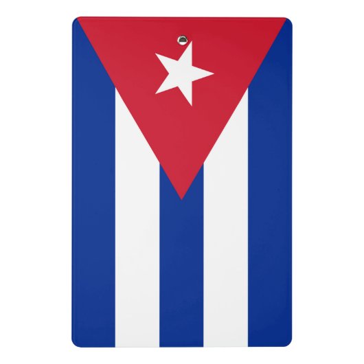 Vlag van Cuba Mini Klembord (Achterkant)