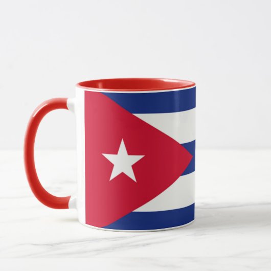 Vlag van Cuba Mok (Links)