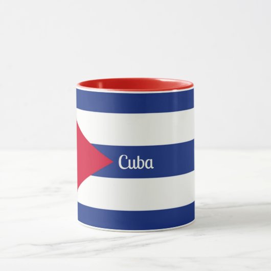 Vlag van Cuba Mok (Midden)