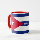 Vlag van Cuba Mok (Voorkant links)