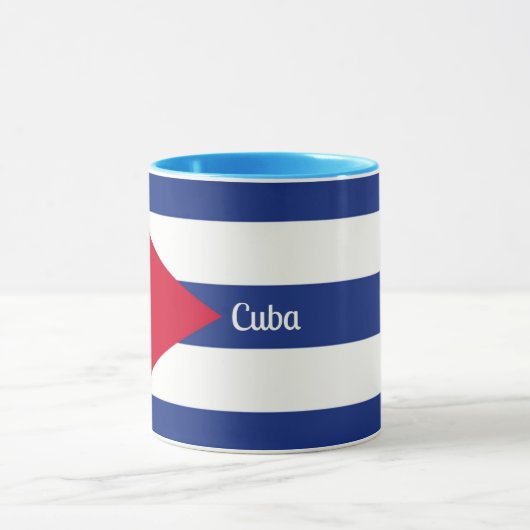 Vlag van Cuba Mok (Midden)