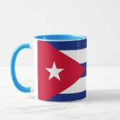 Vlag van Cuba Mok (Links)