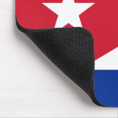 Vlag van Cuba Muismat (Hoek)
