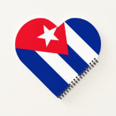 Vlag van Cuba Notitieboek (Achterkant)