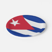 Vlag van Cuba Papieren Bordje (Gekanteld)