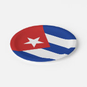 Vlag van Cuba Papieren Bordje (Gekanteld)