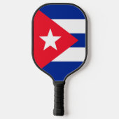 Vlag van Cuba Pickleball Paddle (Achterkant)