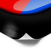 Vlag van Cuba Poster (Hoek)