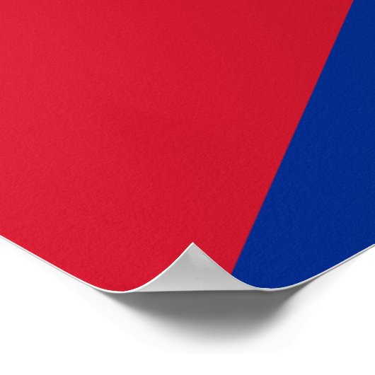 Vlag van Cuba Poster (Hoek)