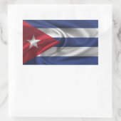 Vlag van Cuba Rechthoekige Sticker (Tas)