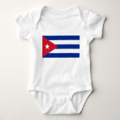 Vlag van Cuba Romper (Voorkant)