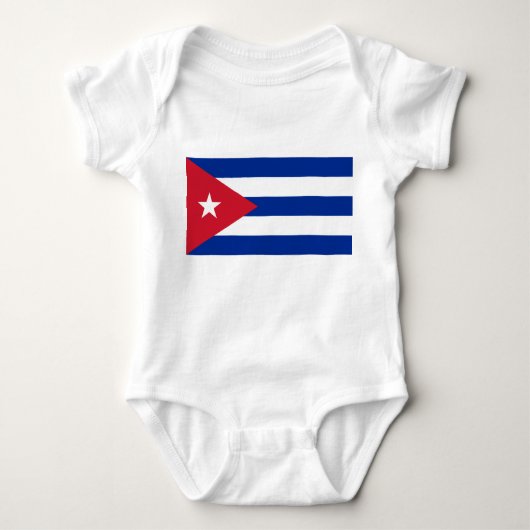 Vlag van Cuba Romper (Voorkant)
