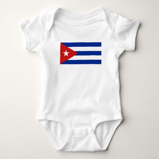 Vlag van Cuba Romper (Voorkant)