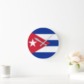 Vlag van Cuba Ronde Klok (Huis)