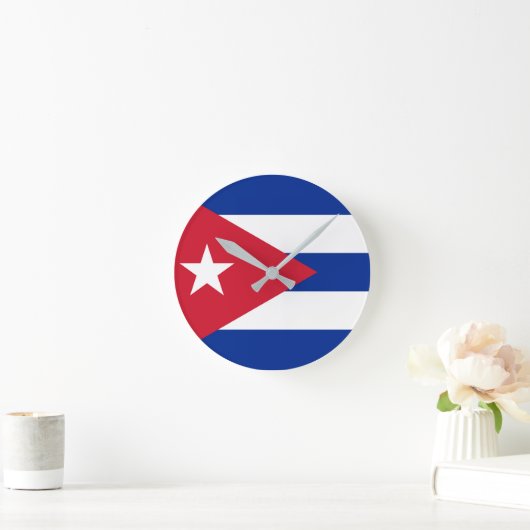 Vlag van Cuba Ronde Klok (Huis)