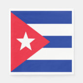 Vlag van Cuba Servet (Voorkant)