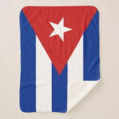 Vlag van Cuba Sherpa Deken (Voorkant)