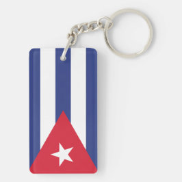 Vlag van Cuba Sleutelhanger