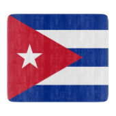 Vlag van Cuba Snijplank (Voorkant)