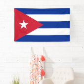 Vlag van Cuba Spandoek (Insitu)