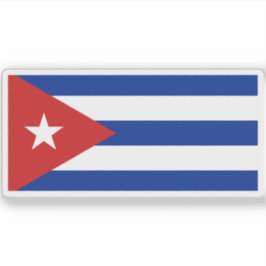 Vlag van Cuba Sticker