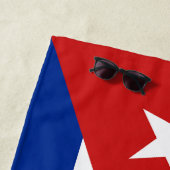 Vlag van Cuba Strandlaken (In situ)