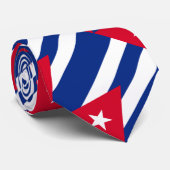 Vlag van Cuba Stropdas (Opgerold)