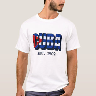 Vlag van Cuba T-shirt