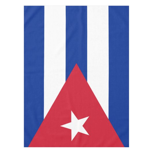 Vlag van Cuba Tafelkleed (Voorkant)
