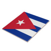 Vlag van Cuba Tegeltje (Zijkant)