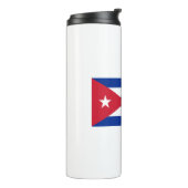 Vlag van Cuba Thermosbeker (Gedraaid links)