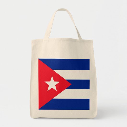 Vlag van Cuba Tote Bag (Voorkant)