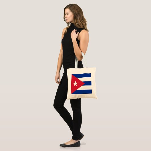Vlag van Cuba Tote Bag (Voorkant (model))
