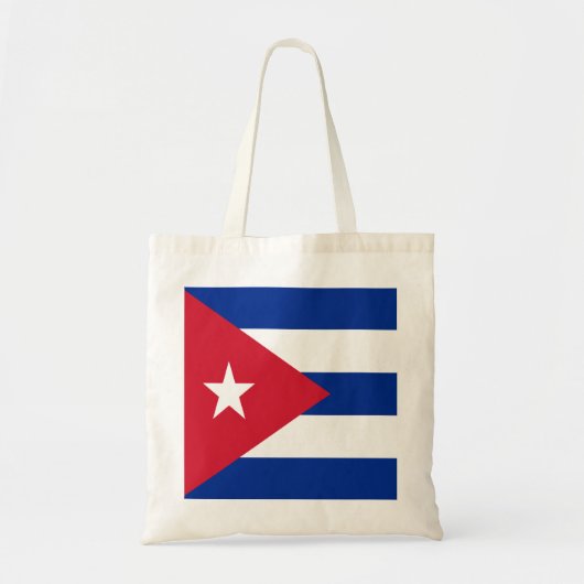 Vlag van Cuba Tote Bag (Voorkant)
