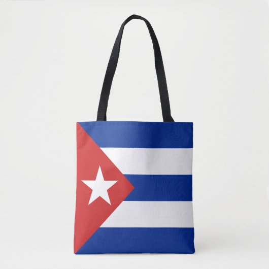 Vlag van Cuba Tote Bag (Voorkant)