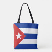 Vlag van Cuba Tote Bag (Achterkant)