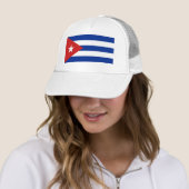 Vlag van Cuba Trucker Pet (In situ)