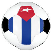 Vlag van Cuba Voetbal (Gedraaid)