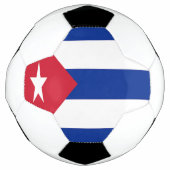 Vlag van Cuba Voetbal (Voorkant)