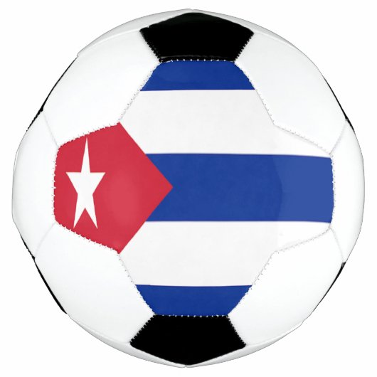 Vlag van Cuba Voetbal (Voorkant)