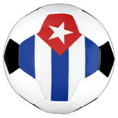 Vlag van Cuba Voetbal (Gedraaid)