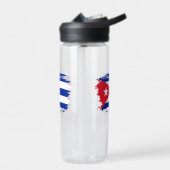 Vlag van Cuba Waterfles (Links)