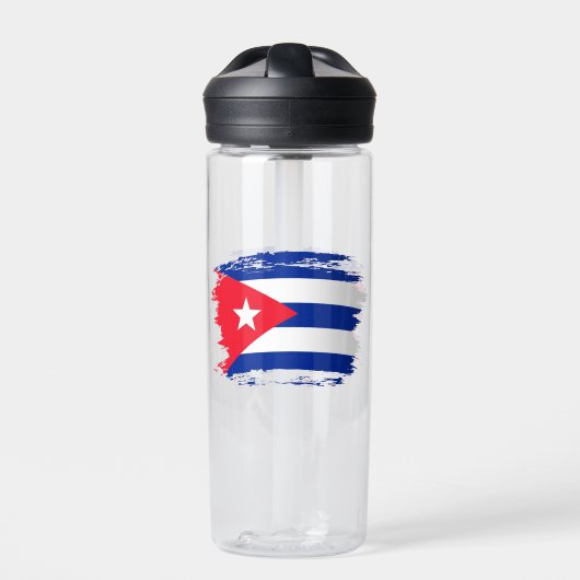 Vlag van Cuba Waterfles (Voorkant)