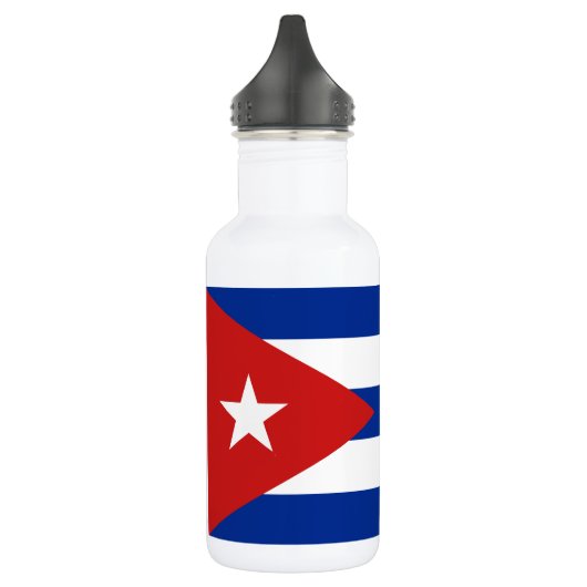 Vlag van Cuba Waterfles (Links)