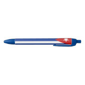 Vlag van Cuba Zwarte Inkt Pen (Bodem)