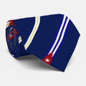 vlag van Cubaanse strepen Stropdas (Opgerold)