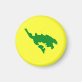 Vlag van Culebra, Puerto Rico Magneet (Voorkant)