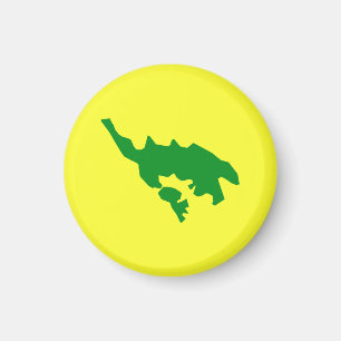 Vlag van Culebra, Puerto Rico Magneet