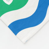Vlag van Cumberland Fleece Blanket Deken (Hoek)