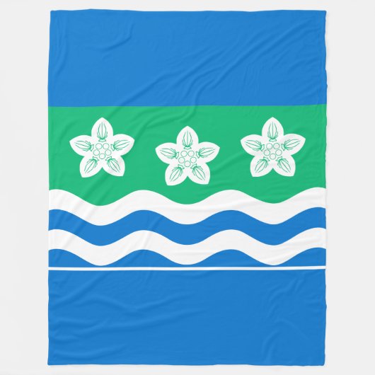Vlag van Cumberland Fleece Blanket Deken (Voorkant)